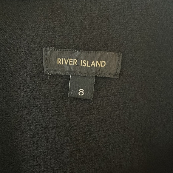 River Island Black Embellished Sheath Dress - Picture 8 of 9